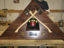 Retirement plaque